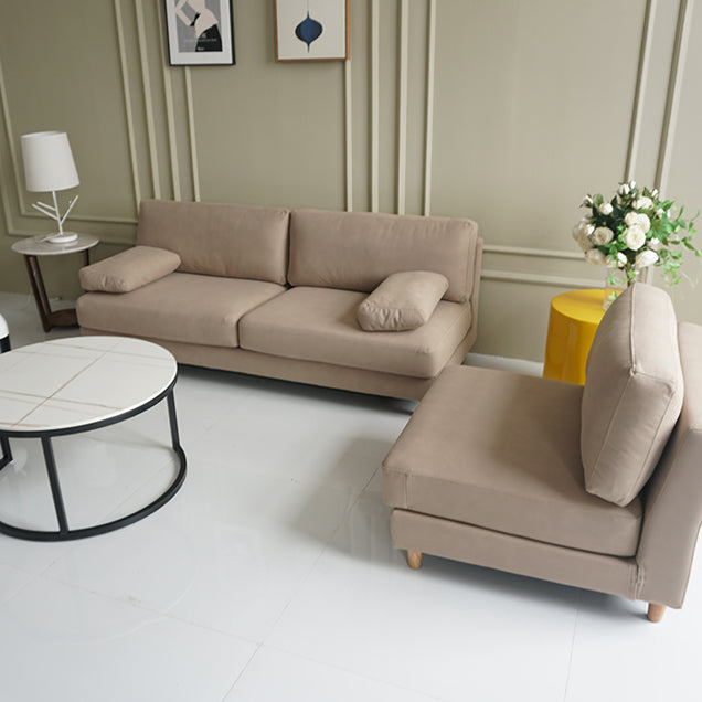 Contemporary Cushions Pillow Top Arm Stationary Living Room Sofa Clearhalo 'furn' 'furn_sofas' 'Furniture' 'Living Room Furniture' 'Sofa' 'sofas' 5727082