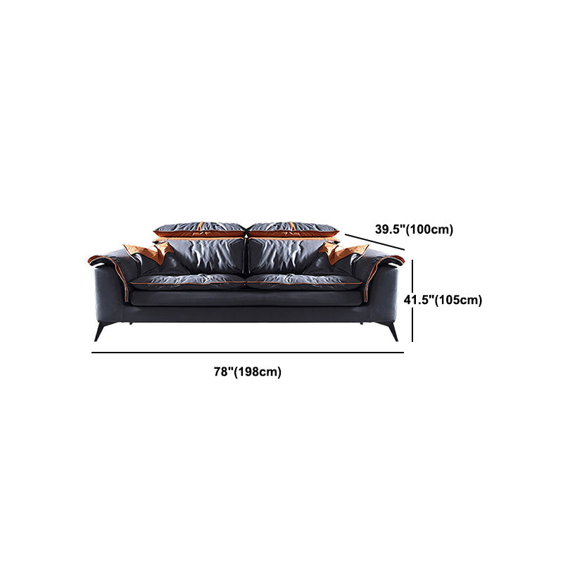 Grey Modern Tufted Sofa & Chaise Stain Resistant Sectional 41.33" H Clearhalo 'furn' 'furn_sectionals' 'Furniture' 'Living Room Furniture' 'Sectionals' 5727414