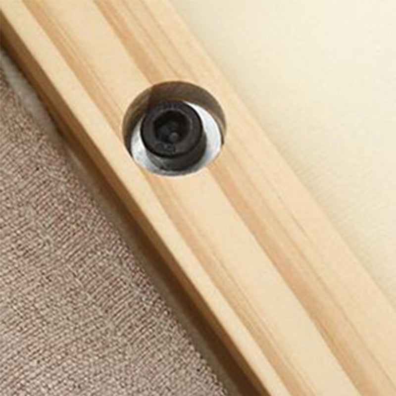 Contemporary Fabric Armless Removable Slipcover Lounge Accent Chair