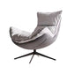 Contemporary Swivel Armless Removable Slipcover Lounge Accent Chair