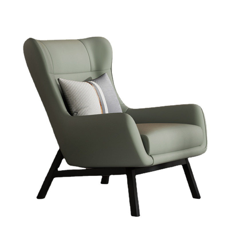 Glam 27.56 "Cuscolo largo spugna spugna sedia a braccioli a pedaggio svasato