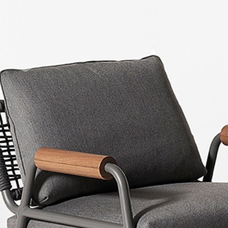 27.56" Wide Scandinavian Style Single Sofa Chair Fixed Back Arm Chair Clearhalo 'Accent Chairs' 'accent_chairs' 'Chairs & Seating' 'furn' 'furn_accent_chairs' 'Furniture' 'Living Room Furniture' 5727959