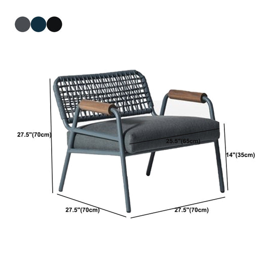 27.56" Wide Scandinavian Style Single Sofa Chair Fixed Back Arm Chair Clearhalo 'Accent Chairs' 'accent_chairs' 'Chairs & Seating' 'furn' 'furn_accent_chairs' 'Furniture' 'Living Room Furniture' 5727960