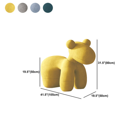 Silla de forma animal silla de acento acento sin brazo para niños