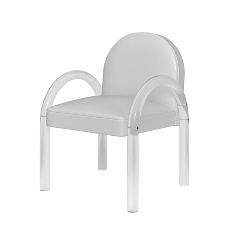 Basique à quatre jambes serrées car dos de couleur de couleur de couleur solide ensemble pour le salon