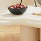 Scandinavian Wooden Coffee Table Free form 3 Legs Coffee Cocktail Table