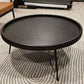 Scandinavian 3 Legs Coffee Cocktail Table Round Wooden Coffee Table for Living Room Clearhalo 'Coffee & Accent Tables' 'Coffee Tables' 'coffee_tables' 'furn' 'furn_coffee_tables' 'Furniture' 'Living Room Furniture' 5728259