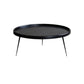 Scandinavian 3 Legs Coffee Cocktail Table Round Wooden Coffee Table for Living Room Clearhalo 'Coffee & Accent Tables' 'Coffee Tables' 'coffee_tables' 'furn' 'furn_coffee_tables' 'Furniture' 'Living Room Furniture' 5728261