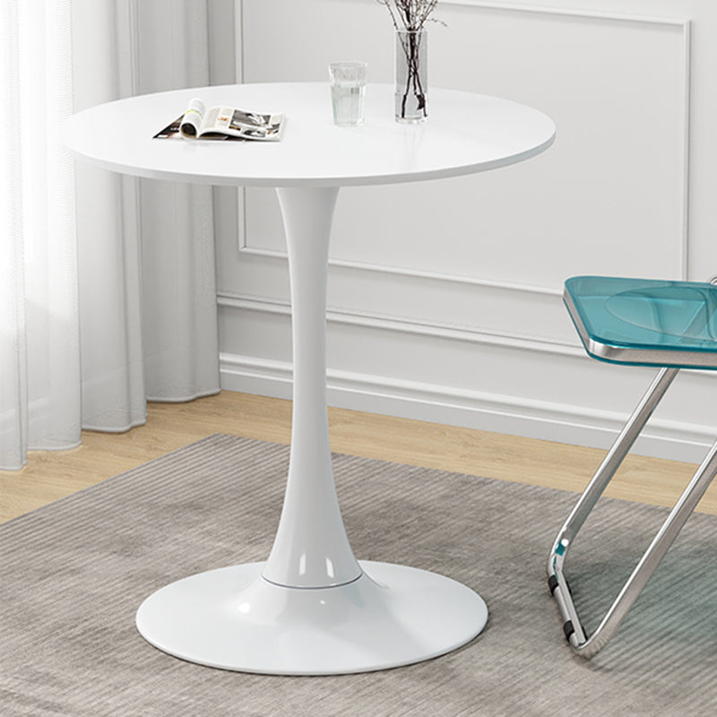 Mesa de centro con pedestal escandinavo, mesa redonda de cóctel de madera para sala de estar
