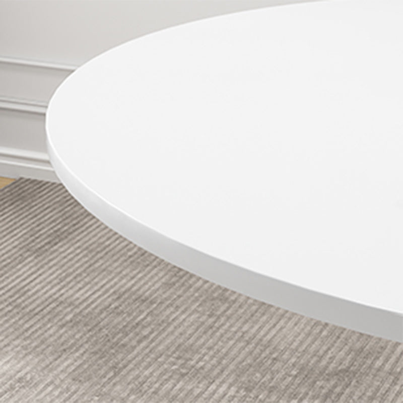 Mesa de centro con pedestal escandinavo, mesa redonda de cóctel de madera para sala de estar