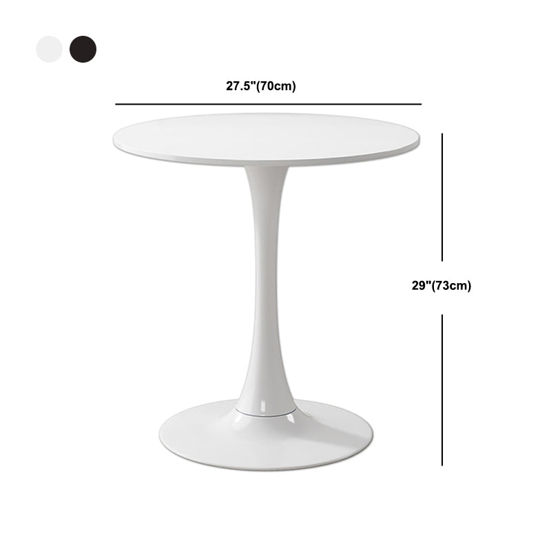 Mesa de centro con pedestal escandinavo, mesa redonda de cóctel de madera para sala de estar