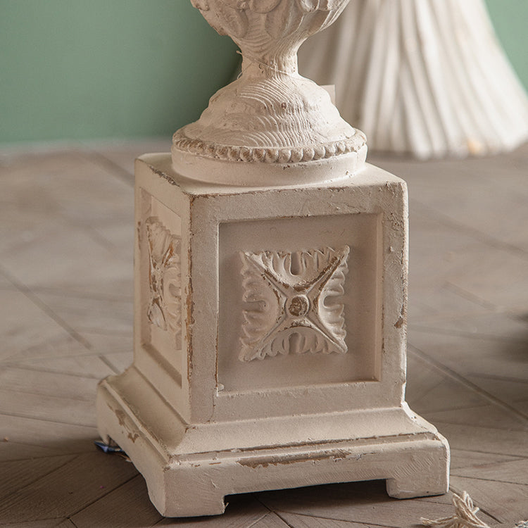 Rustic Style Side End Table Pedestal Distressed Round Sofa Side Accent Table Clearhalo 'Coffee & Accent Tables' 'End & Side Tables' 'end_side_tables' 'furn' 'furn_end_side_tables' 'Furniture' 'Living Room Furniture' 5728698