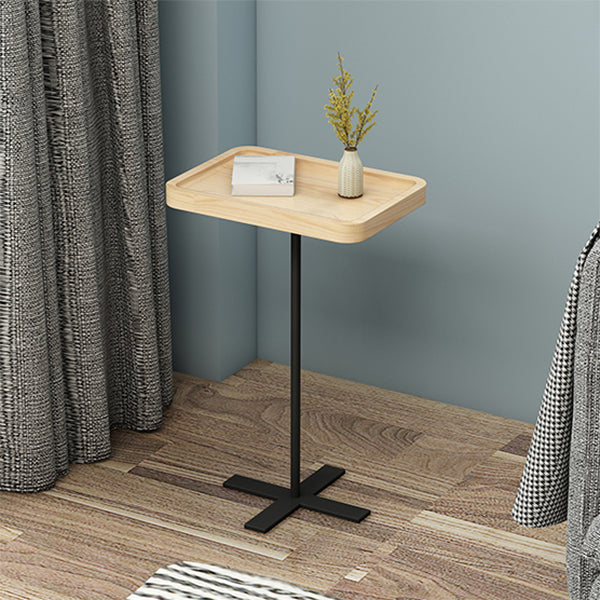 21,65 "Table de l'extrémité latérale de style contemporain piédestal de canapé rond