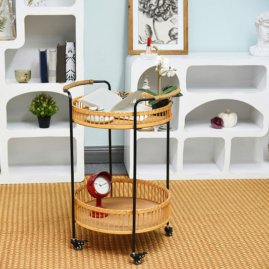 Tavolo di accento laterale di divano in stile scandinavo