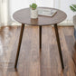Scandinavian Style Sofa Side Accent Table Wooden Round Side End Table