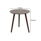 Scandinavian Style Sofa Side Accent Table Wooden Round Side End Table