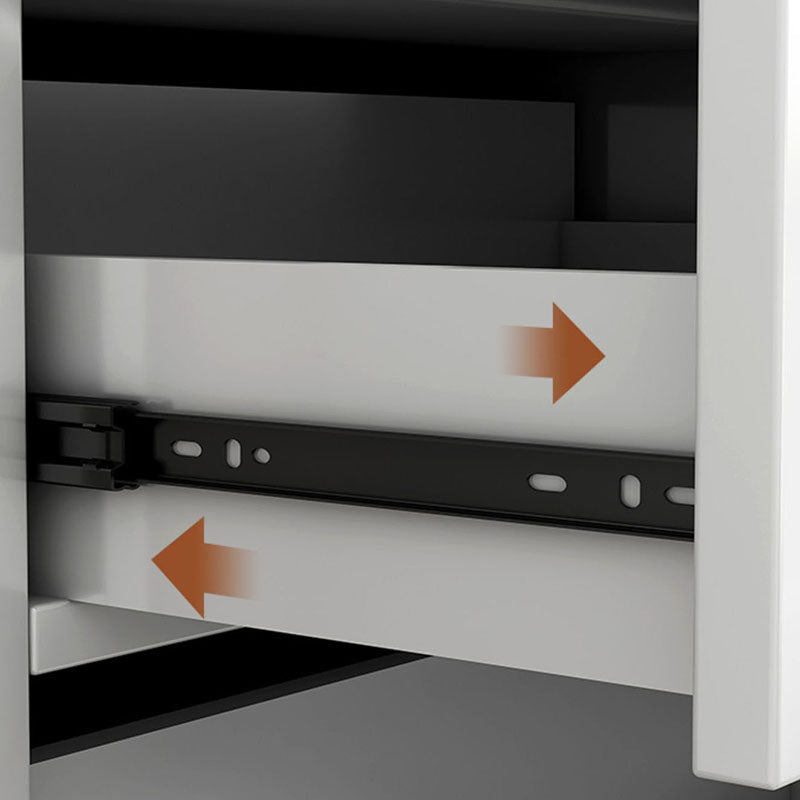 Soggiorno ingegnerizzato in legno buffet moderno a buffet bianco con cassetti