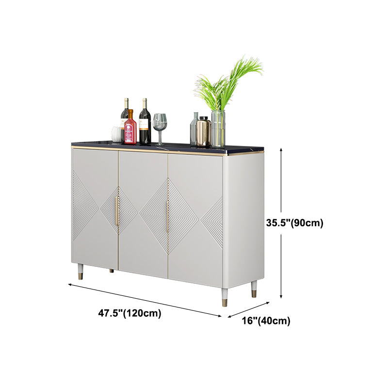 Buffet im Glamstil Sideboard Esszimmer 35.4 "H Buffet Server