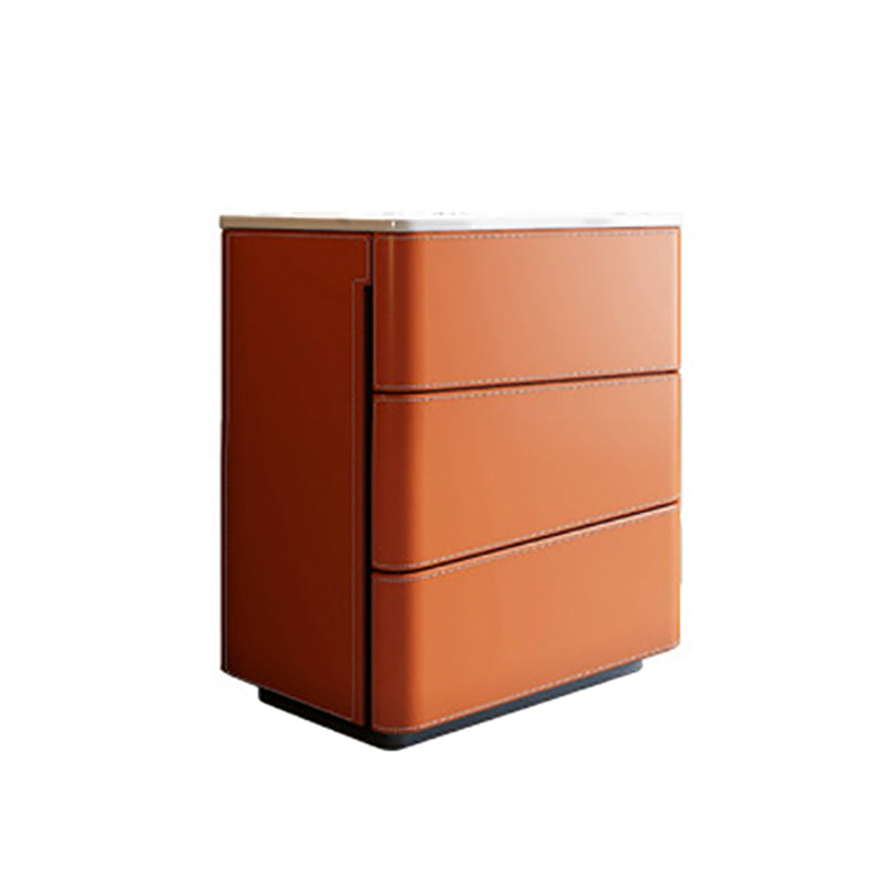 Tavolo di sideboard in pietra con cassetti in legno massiccio e deposito per soggiorno