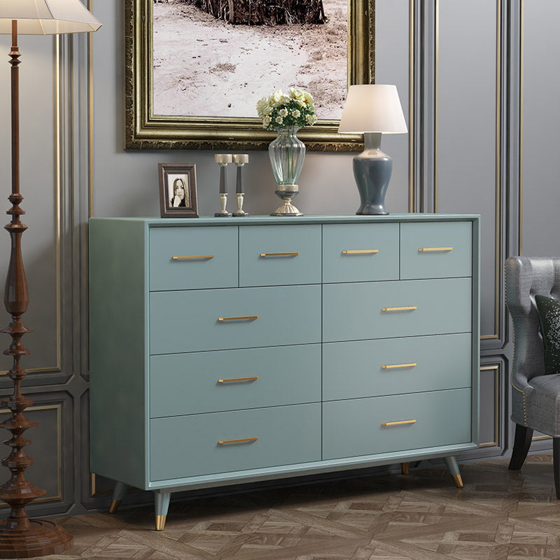 Sala da pranzo a buffet in legno in stile glam 35.4 "H 10-Drawer Buffet Server