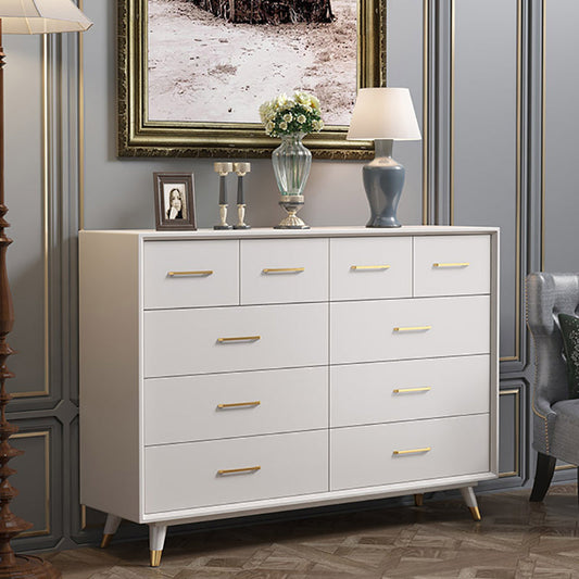 Sala da pranzo a buffet in legno in stile glam 35.4 "H 10-Drawer Buffet Server