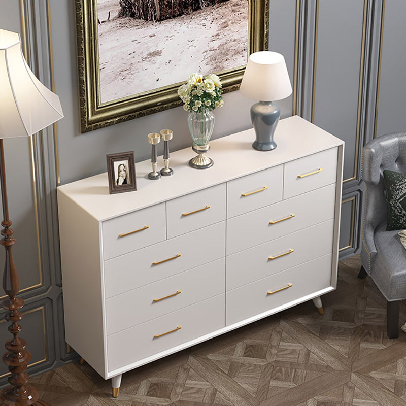 Sala da pranzo a buffet in legno in stile glam 35.4 "H 10-Drawer Buffet Server