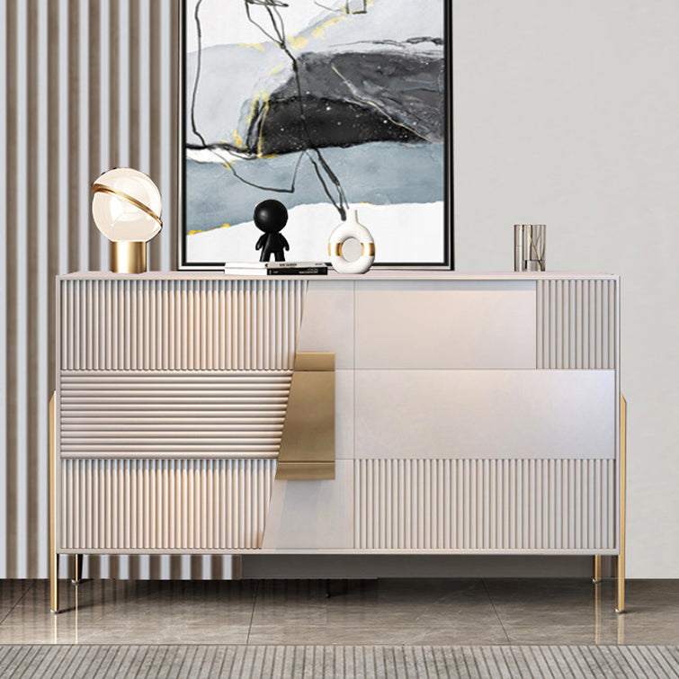 Servitore a buffet in legno moderno 35.4 "H Server a buffet sala da pranzo con cassetto