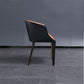 Contemporary Metal Dining Chair Upholstered Arm Chairs for Restaurant Use