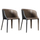 Contemporary Metal Dining Chair Upholstered Arm Chairs for Restaurant Use