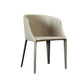 Contemporary Metal Dining Chair Upholstered Arm Chairs for Restaurant Use