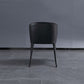 Contemporary Metal Dining Chair Upholstered Arm Chairs for Restaurant Use