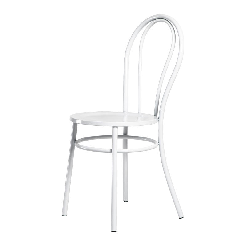 Sedie da pranzo in metallo sedie industriali di Windsor posteriori per bar