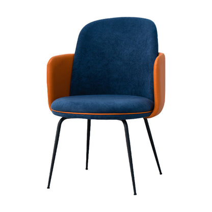 Chaise de concepteur de chaise de salle à manger mate de style concepteur solide