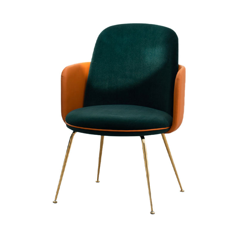 Chaise de concepteur de chaise de salle à manger mate de style concepteur solide