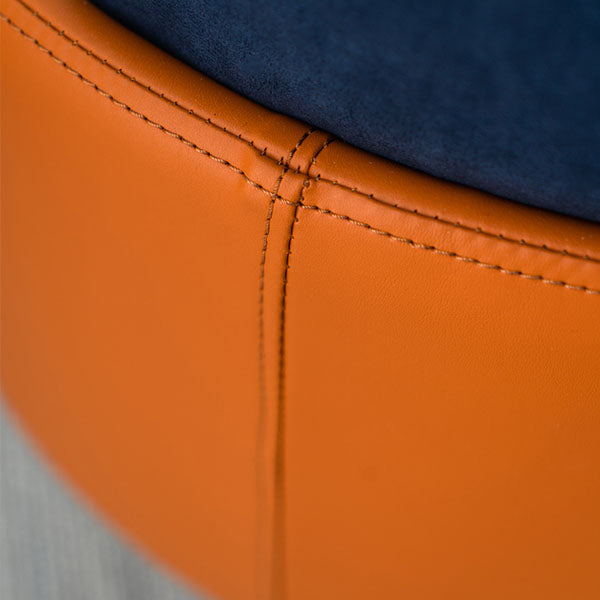 Chaise de concepteur de chaise de salle à manger mate de style concepteur solide