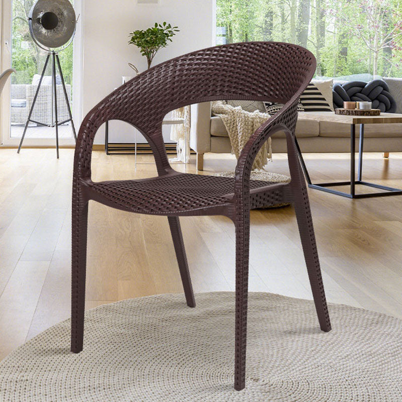 Eigentijdse stoel eetstoel stoel met plastic benen voor keuken