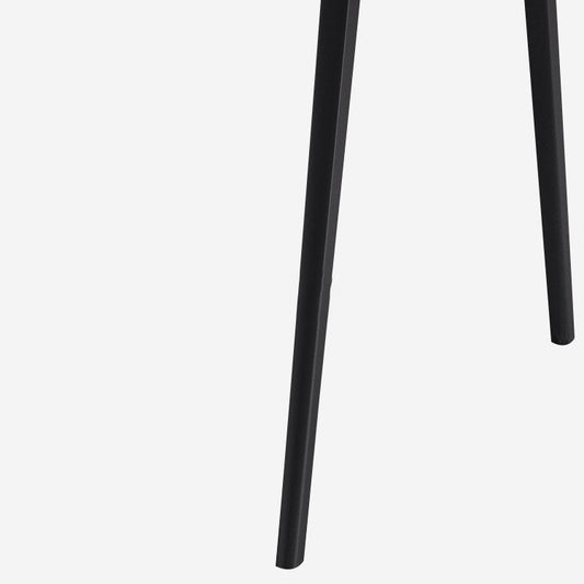 Sedia moderna sedie senza braccio con gambe di metallo per cucina