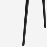 Modern Chair Dining Armless Chairs with Metal Legs for Kitchen