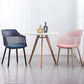 Silla de plástico sillón de la sala de cocina escandinava de comedor