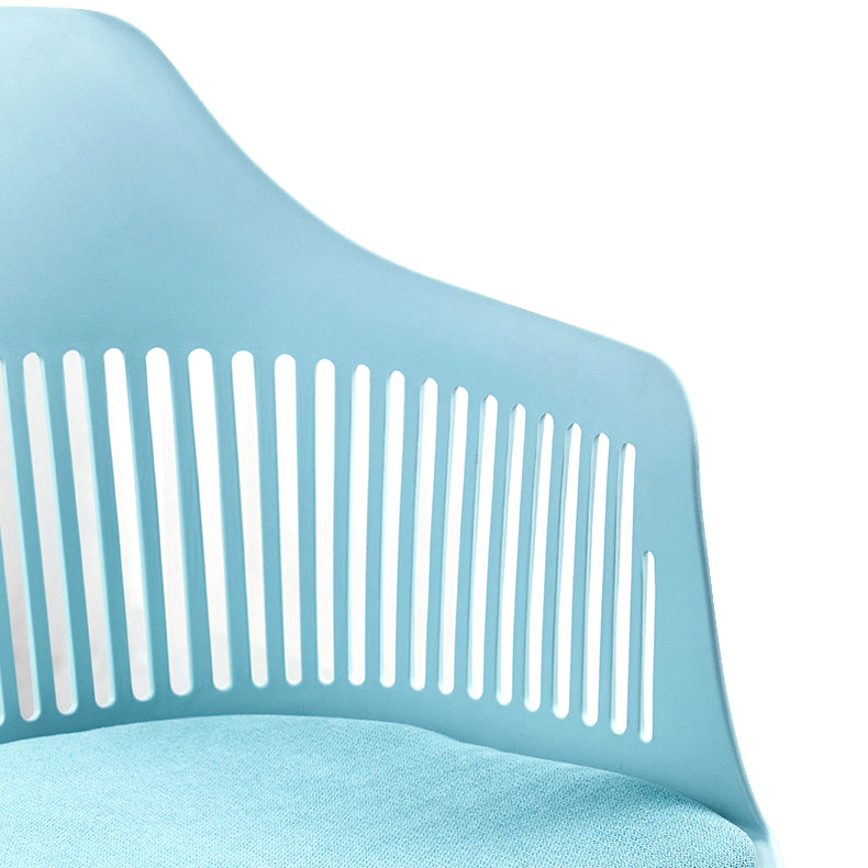 Silla de plástico sillón de la sala de cocina escandinava de comedor