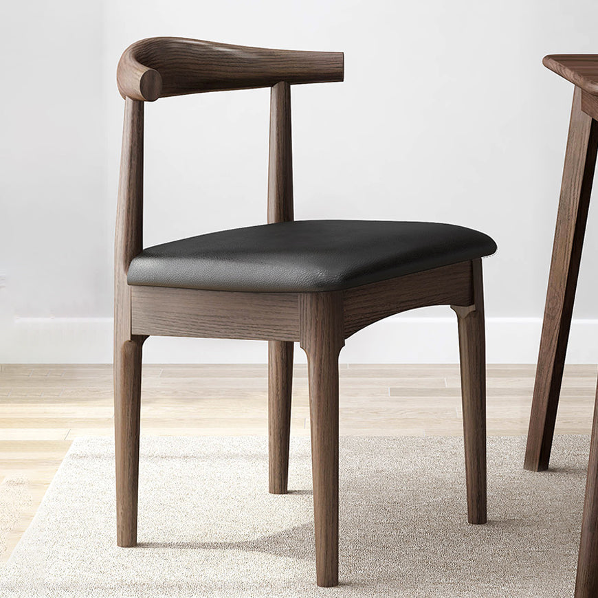 Industriële gestoffeerde zijstoelen open achterstoel