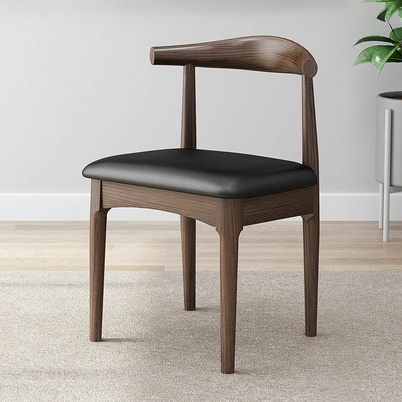 Industriële gestoffeerde zijstoelen open achterstoel