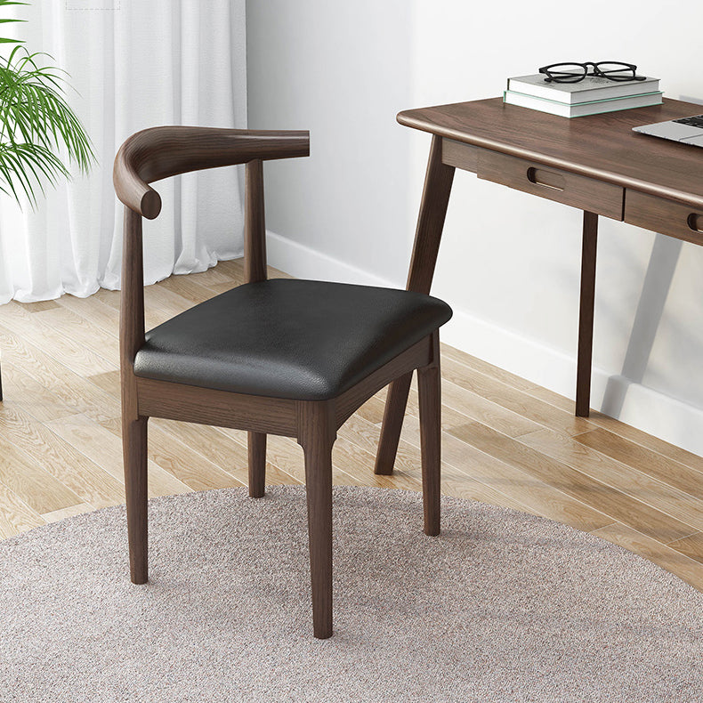 Industriële gestoffeerde zijstoelen open achterstoel