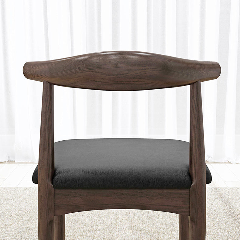 Industriële gestoffeerde zijstoelen open achterstoel