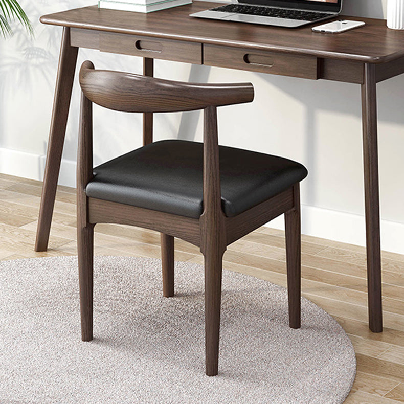 Industriële gestoffeerde zijstoelen open achterstoel