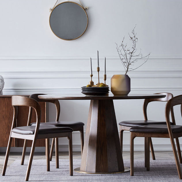 Silla de estilo moderno sillas sin brazo con patas de madera para cocina