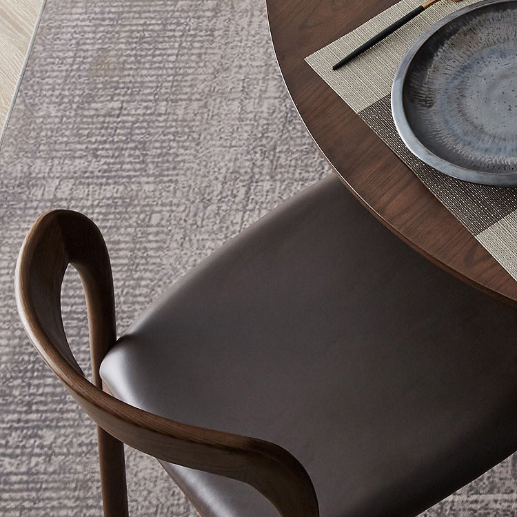 Silla de estilo moderno sillas sin brazo con patas de madera para cocina