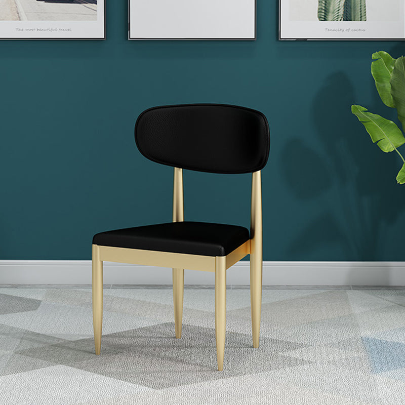 Upholstered Chair Scandinavian Style Open Back Dining Side Chair Clearhalo 'Dining Chairs' 'Dining Tables & Seating' 'dining_chair' 'furn' 'furn_dining_chair' 'Furniture' 'Kitchen & Dining Furniture' 5730501