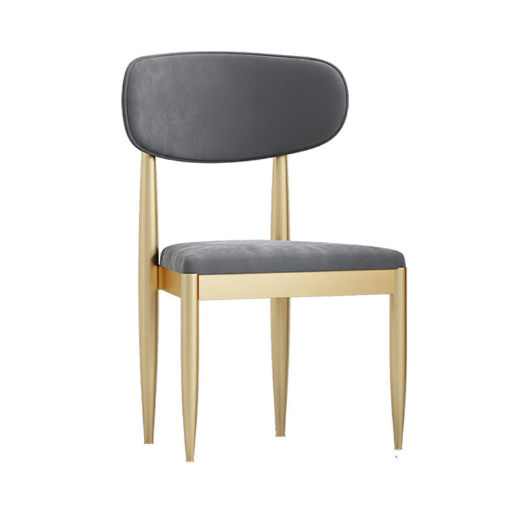 Upholstered Chair Scandinavian Style Open Back Dining Side Chair Clearhalo 'Dining Chairs' 'Dining Tables & Seating' 'dining_chair' 'furn' 'furn_dining_chair' 'Furniture' 'Kitchen & Dining Furniture' 5730505