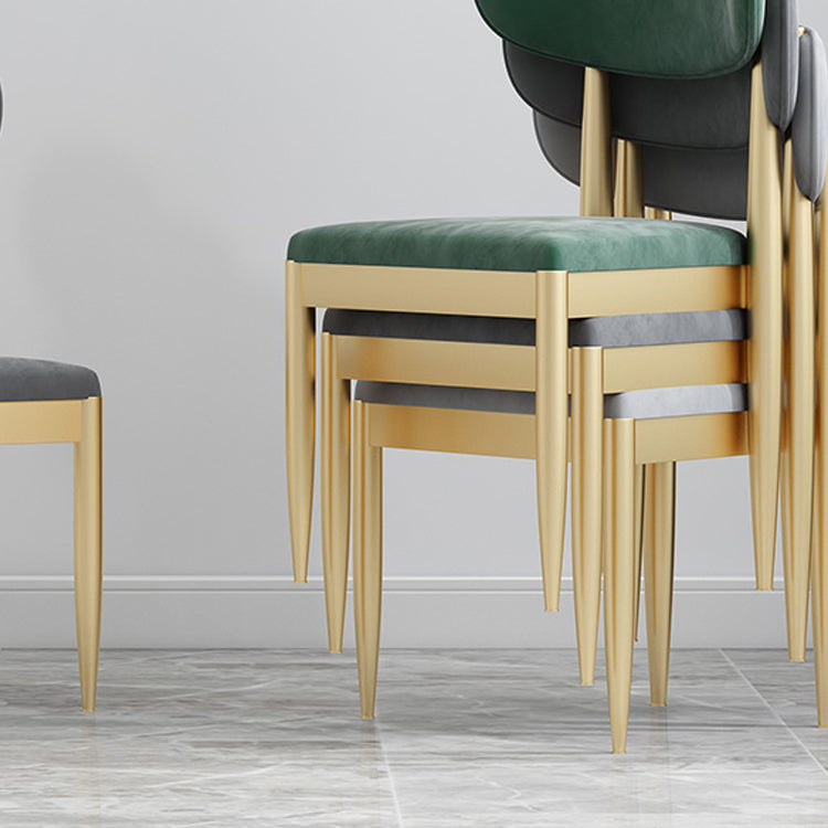 Upholstered Chair Scandinavian Style Open Back Dining Side Chair Clearhalo 'Dining Chairs' 'Dining Tables & Seating' 'dining_chair' 'furn' 'furn_dining_chair' 'Furniture' 'Kitchen & Dining Furniture' 5730507